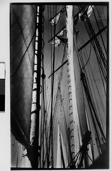 [South Seas: Detail of Mast and Rigging of Cressida], Walker Evans (American, St. Louis, Missouri 1903–1975 New Haven, Connecticut), Film negative 