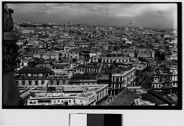 [View of Havana, Cuba, From the New Telephone Company Tower], Walker Evans (American, St. Louis, Missouri 1903–1975 New Haven, Connecticut), Film negative 