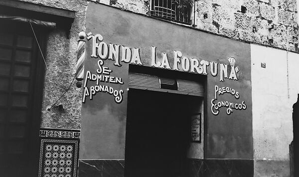 ["Fonda La Fortuna" Restaurant, Havana], Walker Evans (American, St. Louis, Missouri 1903–1975 New Haven, Connecticut), Film negative 