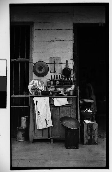 Walker Evans | [Outdoor Kitchen, Havana] | The Metropolitan Museum of Art