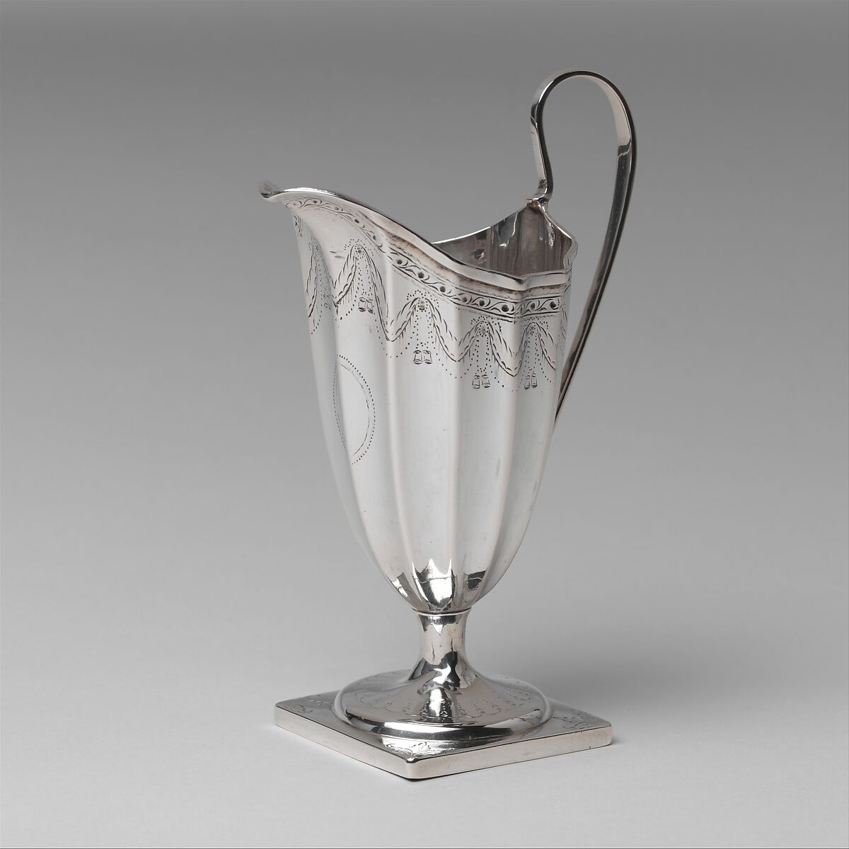 Creampot, Paul Revere Jr. (American, Boston, Massachusetts 1734–1818 Boston, Massachusetts), Silver, American 