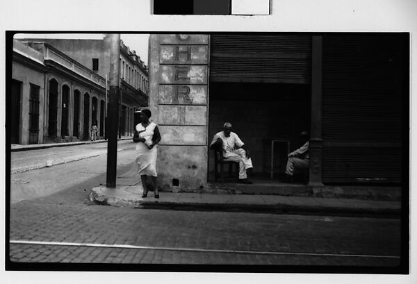 [Corner Dairy Shop, Havana], Walker Evans (American, St. Louis, Missouri 1903–1975 New Haven, Connecticut), Film negative 
