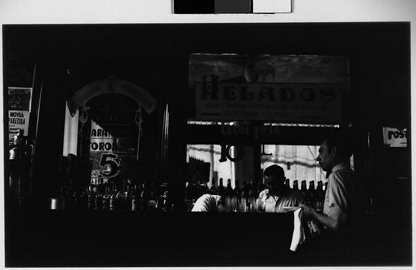 [Bar Scene, Havana], Walker Evans (American, St. Louis, Missouri 1903–1975 New Haven, Connecticut), Film negative 