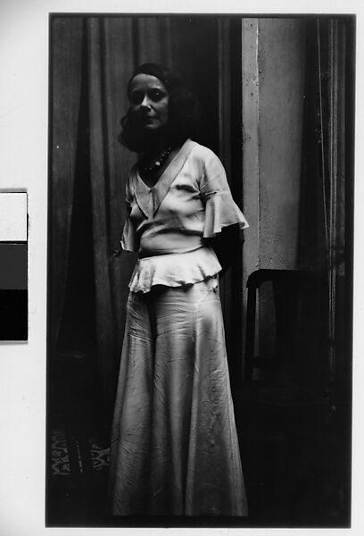 [Woman Standing Outside Doorway, Havana], Walker Evans (American, St. Louis, Missouri 1903–1975 New Haven, Connecticut), Film negative 