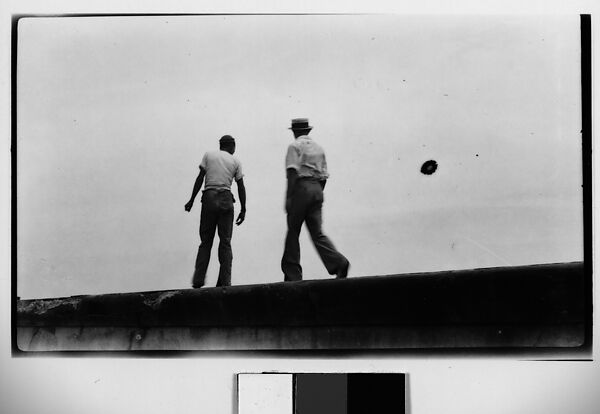 [Two Men Walking, From Behind, Cuba], Walker Evans (American, St. Louis, Missouri 1903–1975 New Haven, Connecticut), Film negative 