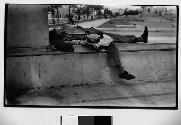 Walker Evans | [Sleeping Beggar, Havana] | The Metropolitan Museum of Art