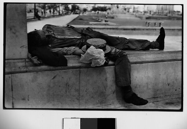 Walker Evans | [Sleeping Beggar, Cuba] | The Metropolitan Museum of Art