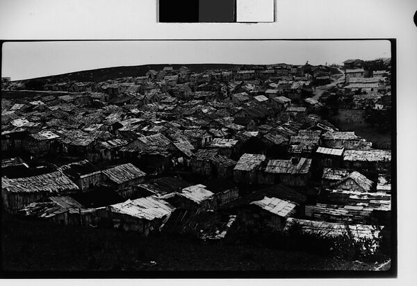 [Shanties, Outskirts of Havana], Walker Evans (American, St. Louis, Missouri 1903–1975 New Haven, Connecticut), Film negative 