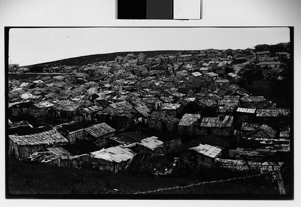 [Shanties, Outskirts of Havana], Walker Evans (American, St. Louis, Missouri 1903–1975 New Haven, Connecticut), Film negative 