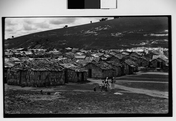 [Shanties, Outskirts of Havana], Walker Evans (American, St. Louis, Missouri 1903–1975 New Haven, Connecticut), Film negative 