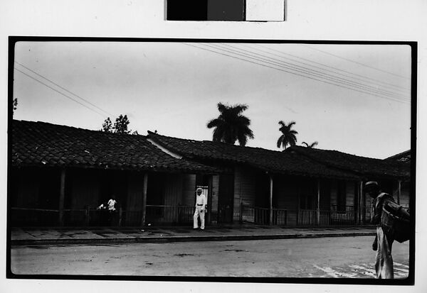 Walker Evans | [Row of Houses in Village, Cuba] | The Metropolitan ...