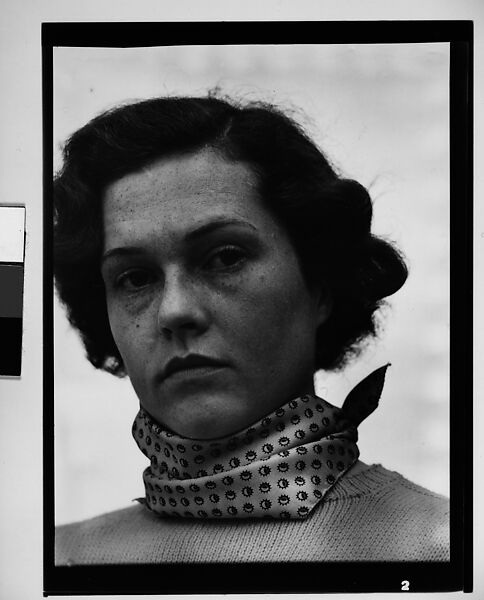 [Elmina Nettleton Soby], Walker Evans (American, St. Louis, Missouri 1903–1975 New Haven, Connecticut), Film negative 