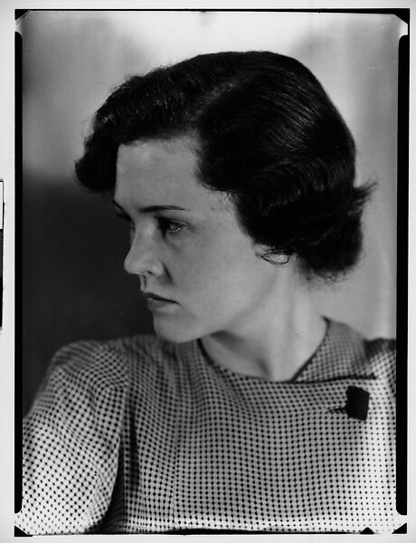 [Elmina Nettleton Soby (Left Profile)], Walker Evans (American, St. Louis, Missouri 1903–1975 New Haven, Connecticut), Film negative 