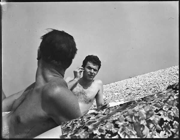 [James Agee and Wilder Hobson, Old Field, Long Island, New York], Walker Evans (American, St. Louis, Missouri 1903–1975 New Haven, Connecticut), Film negative 