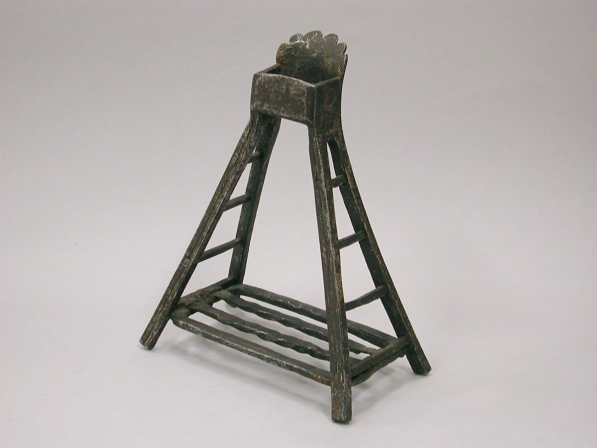 Stirrup in early 14th Century Italian Style, Steel, probably Italian