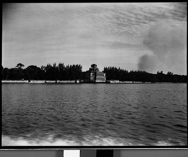 [Ca' d'Zan, Residence of John and Mable Ringling, Near Sarasota, Florida], Walker Evans (American, St. Louis, Missouri 1903–1975 New Haven, Connecticut), Film negative 