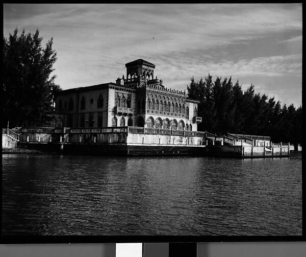[Ca' d'Zan, Residence of John and Mable Ringling, Near Sarasota, Florida], Walker Evans (American, St. Louis, Missouri 1903–1975 New Haven, Connecticut), Film negative 