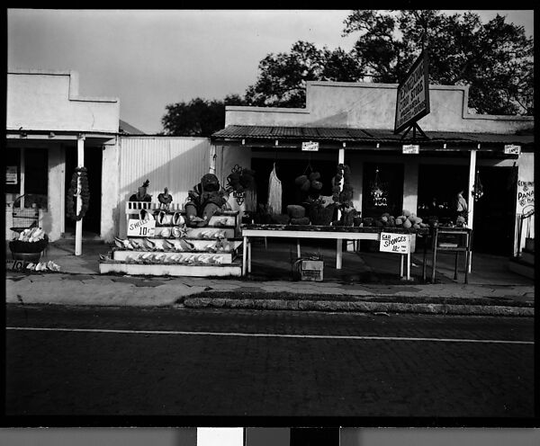 [Roadside Curio Stand, Florida], Walker Evans (American, St. Louis, Missouri 1903–1975 New Haven, Connecticut), Film negative 