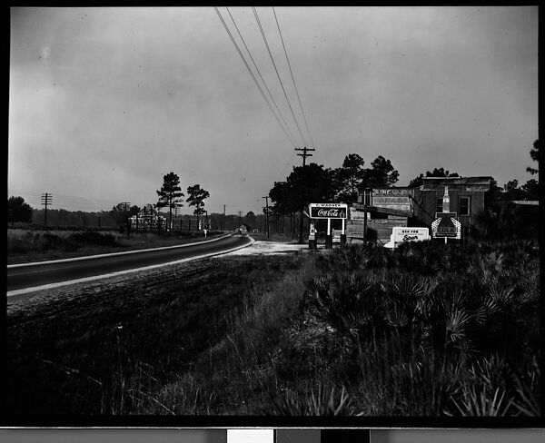 [Roadside Garage, Florida], Walker Evans (American, St. Louis, Missouri 1903–1975 New Haven, Connecticut), Film negative 