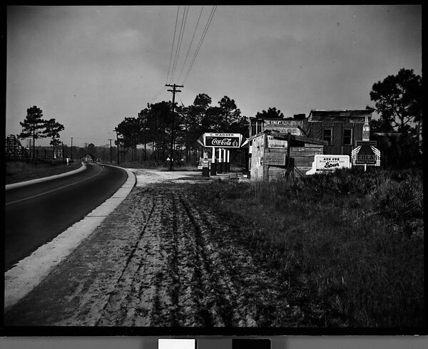 [Roadside Garage, Florida], Walker Evans (American, St. Louis, Missouri 1903–1975 New Haven, Connecticut), Film negative 