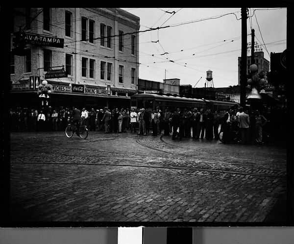 [Street Scene, Tampa, Florida], Walker Evans (American, St. Louis, Missouri 1903–1975 New Haven, Connecticut), Film negative 