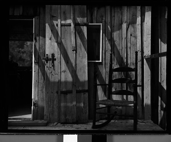 Walker Evans | [Rocking Chair on Porch, East Lyme, Connecticut] | The ...