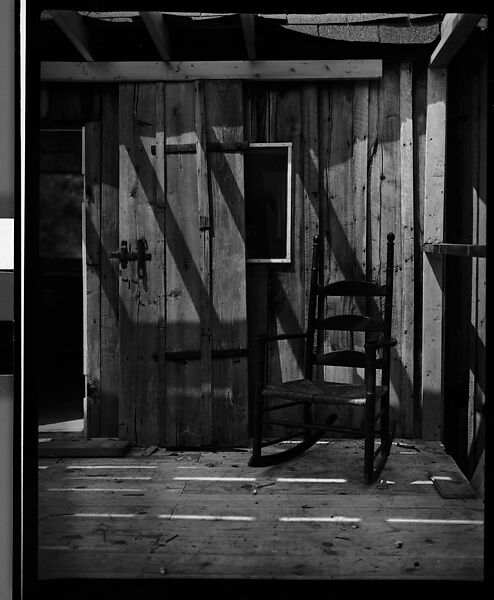 [Rocking Chair on Porch, East Lyme, Connecticut], Walker Evans (American, St. Louis, Missouri 1903–1975 New Haven, Connecticut), Film negative