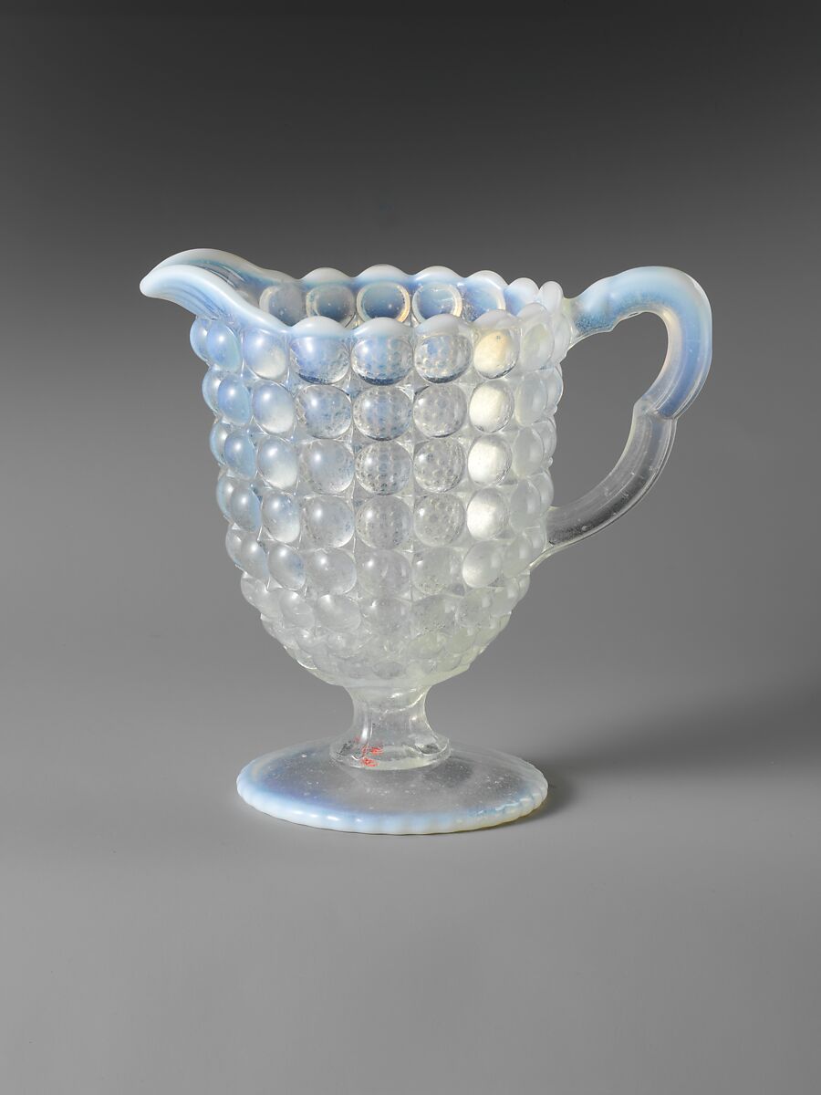 Creamer, Richards and Hartley Flint Glass Co. (ca. 1870–1890), Pressed colorless and opalescent glass, American 