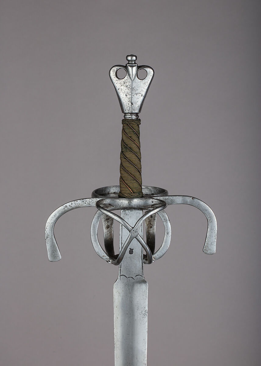 Rapier, Steel, copper wire, Italian, Venice