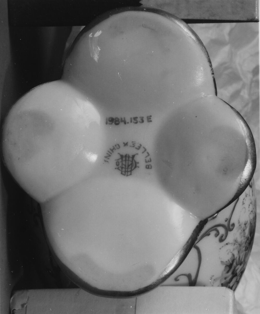 Creamer, American Art China Company (1891–1894), Porcelain, American