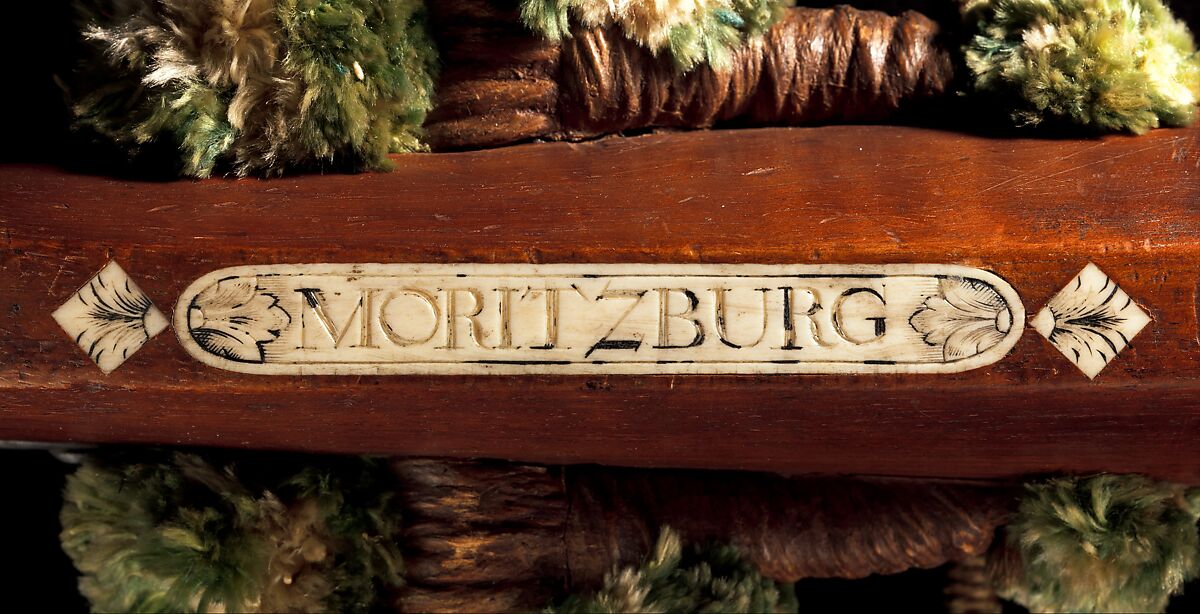 Light Crossbow (Schnepper) and Lever from the Armory of Moritzburg Castle, Steel, wood (walnut and possibly hornbeam), staghorn, horn, wool, silk, German, Dresden