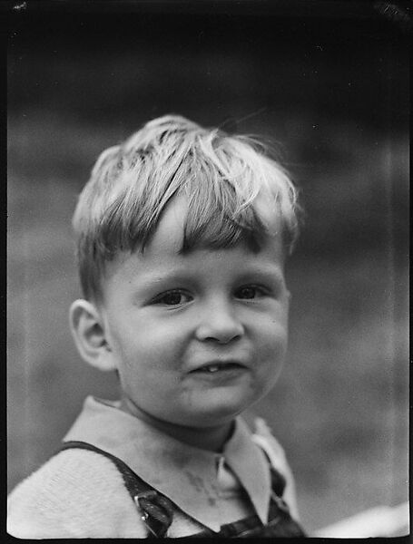 [Unidentified Boy: Barr Child?], Walker Evans (American, St. Louis, Missouri 1903–1975 New Haven, Connecticut), Film negative 