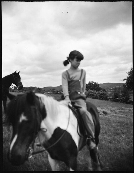 [Unidentified Horseback Riders], Walker Evans (American, St. Louis, Missouri 1903–1975 New Haven, Connecticut), Film negative 