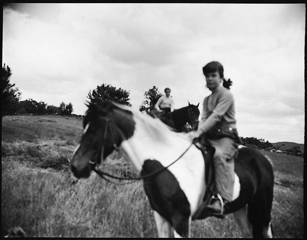 [Unidentified Horseback Riders], Walker Evans (American, St. Louis, Missouri 1903–1975 New Haven, Connecticut), Film negative 