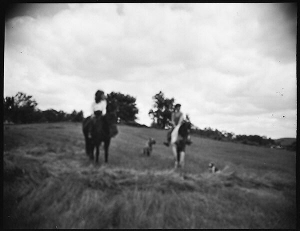 [Unidentified Horseback Riders], Walker Evans (American, St. Louis, Missouri 1903–1975 New Haven, Connecticut), Film negative 