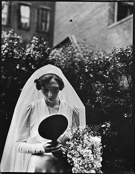 [Wedding Portrait: Margot Loines], Walker Evans (American, St. Louis, Missouri 1903–1975 New Haven, Connecticut), Film negative 