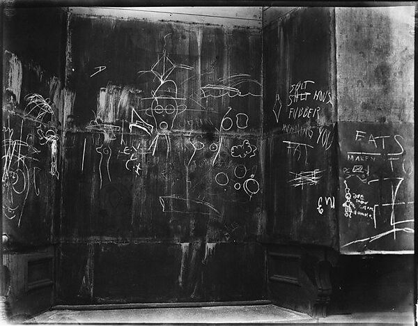 [Graffiti, New York City], Walker Evans (American, St. Louis, Missouri 1903–1975 New Haven, Connecticut), Film negative 