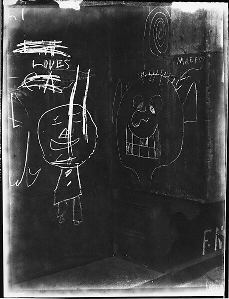 [Graffiti, New York City], Walker Evans (American, St. Louis, Missouri 1903–1975 New Haven, Connecticut), Film negative 