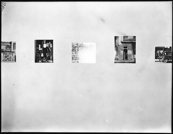 [Installation View of "Walker Evans: American Photographs" Exhibition at The Museum of Modern Art, New York City], Walker Evans (American, St. Louis, Missouri 1903–1975 New Haven, Connecticut), Film negative 
