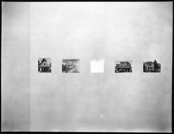 [Installation View of "Walker Evans: American Photographs"  Exhibition at The Museum of Modern Art, New York City], Walker Evans (American, St. Louis, Missouri 1903–1975 New Haven, Connecticut), Film negative 