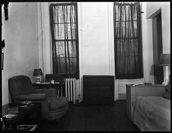 Walker Evans | [Living Room of Walker Evans's Apartment, 441 East 92nd ...