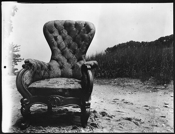 ["Bishop's Chair" on Beach at Old Field, Long Island, New York], Walker Evans (American, St. Louis, Missouri 1903–1975 New Haven, Connecticut), Film negative 