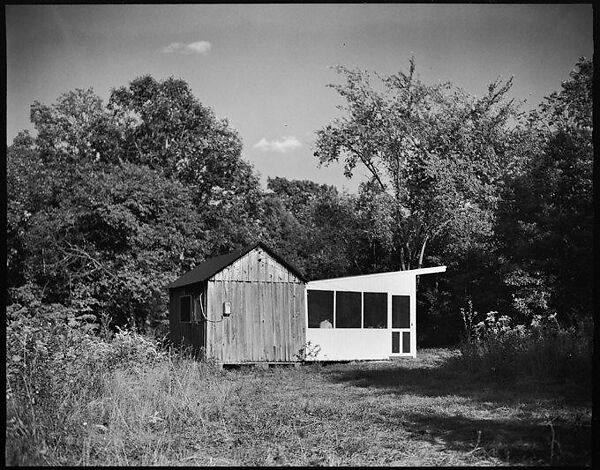 [Jane Smith Evans's Barn and Studio Addition, Old Lyme, Connecticut], Walker Evans (American, St. Louis, Missouri 1903–1975 New Haven, Connecticut), Film negative 