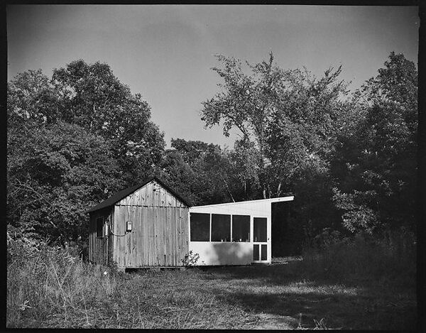 [Jane Smith Evans's Barn and Studio Addition, Old Lyme, Connecticut], Walker Evans (American, St. Louis, Missouri 1903–1975 New Haven, Connecticut), Film negative 