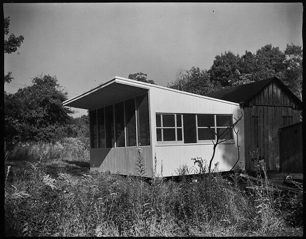 [Jane Smith Evans's Barn and Studio Addition, Old Lyme, Connecticut], Walker Evans (American, St. Louis, Missouri 1903–1975 New Haven, Connecticut), Film negative 