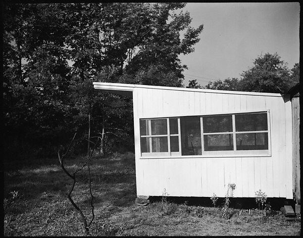 [Jane Smith Evans's Barn and Studio Addition, Old Lyme, Connecticut], Walker Evans (American, St. Louis, Missouri 1903–1975 New Haven, Connecticut), Film negative 