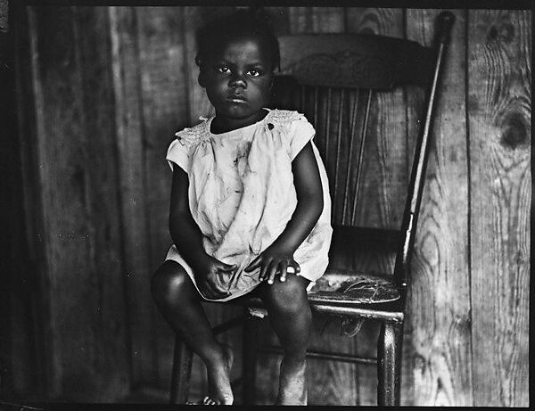 [Young Girl Seated in Chair, Florida], Walker Evans (American, St. Louis, Missouri 1903–1975 New Haven, Connecticut), Film negative
