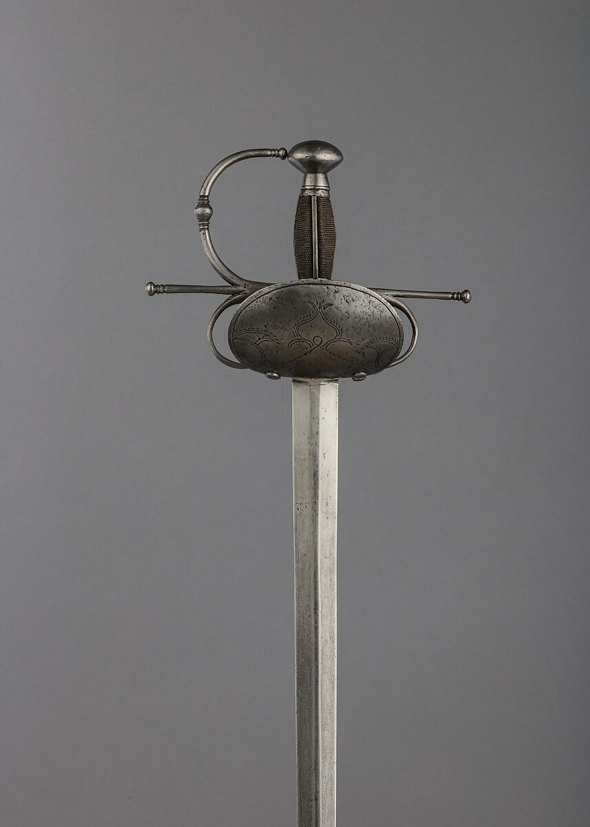 Rapier, Steel, copper wire, Spanish 