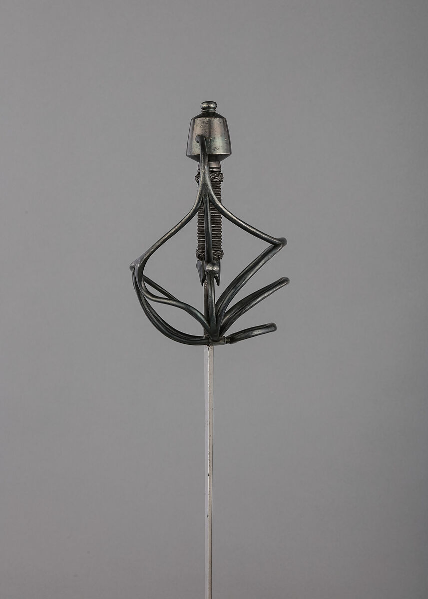 Rapier, Steel  , hilt, German; blade, Spanish