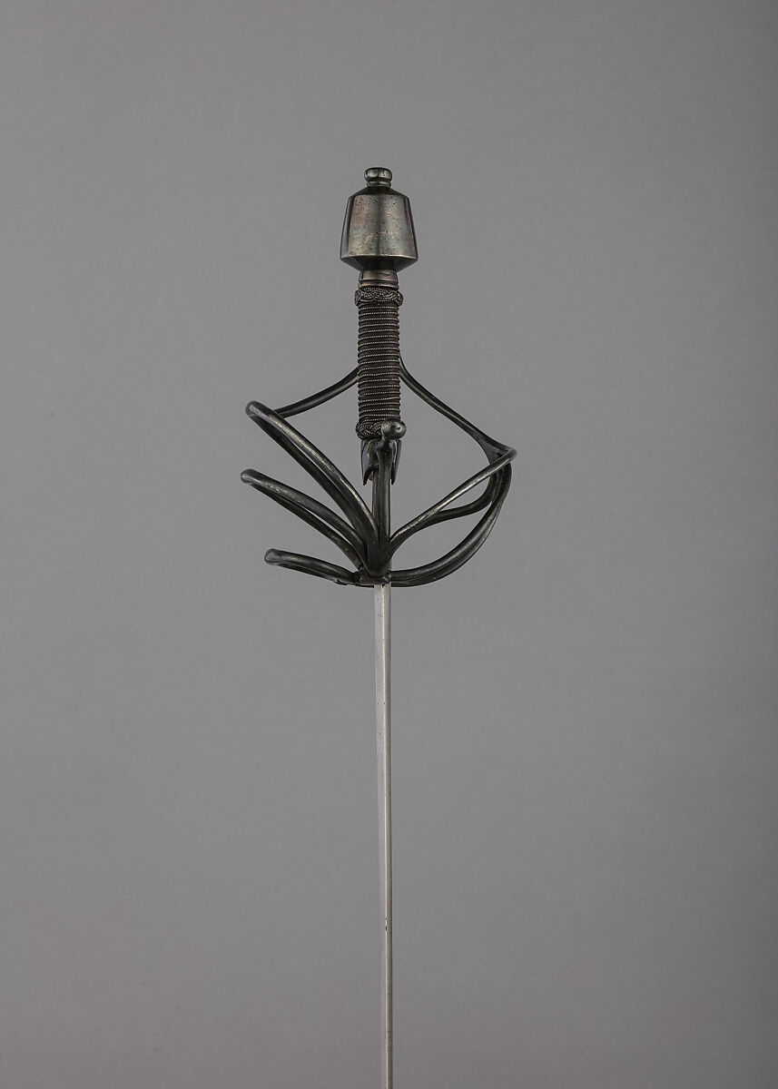 Rapier, Steel  , hilt, German; blade, Spanish